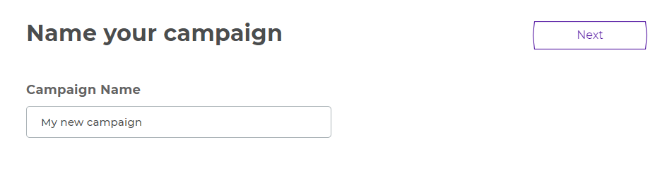 SMS Campaign Integration - Campaign Name